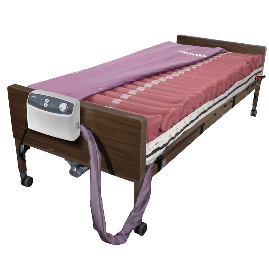 A hospital bed.